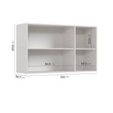 Ver imagem 5 de Lavanderia Modulada 2 Peças sem Tampo com Rodapé Ipanema CabeCasa MadeiraOriginals Cinza/Grafite Trama