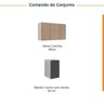 Lavanderia Modulada 2 Peças sem Tampo sem Rodapé Ipanema CabeCasa MadeiraOriginals - 4