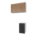 Ver imagem 2 de Lavanderia Modulada 2 Peças sem Tampo sem Rodapé Ipanema CabeCasa MadeiraOriginals