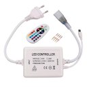 Ver imagem 4 de Kit Mangueira Fita Led Neon Flex Rgb 220v 5 Metros + Fonte