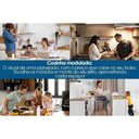 Ver imagem 3 de Cozinha Modulada Mgm 5 Peças Brilhante C5p162 Cinamomo/off