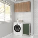 Ver imagem 1 de Lavanderia Modulada 2 Peças sem Tampo sem Rodapé Ipanema CabeCasa MadeiraOriginals