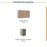 Lavanderia Modulada 2 Peças sem Tampo sem Rodapé Ipanema CabeCasa MadeiraOriginals - 4