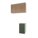 Ver imagem 2 de Lavanderia Modulada 2 Peças sem Tampo sem Rodapé Ipanema CabeCasa MadeiraOriginals