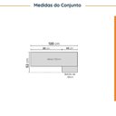 Ver imagem 3 de Lavanderia Modulada 2 Peças sem Tampo com Rodapé Ipanema CabeCasa MadeiraOriginals Verde/Folha/Acácia