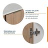 Lavanderia Modulada 3 Peças 2 Armários Aéreos 1 Balcão 2 Portas Ipanema CabeCasa MadeiraOriginals - 6