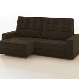 Sofá Retrátil Reclinável 180 Cm Dubai - 4