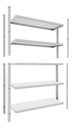 Ver imagem 3 de Estante Inox 5 Planos Organizadora Moderna Multiuso