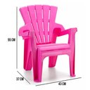 Ver imagem 4 de Conjunto de Mesa e 2 Cadeiras Infantil Americana Colorida