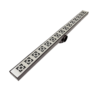 Ralo Inox 5cm Estreito Dubai Banheiro Coletor Marrom Tela