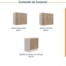 Lavanderia Modulada 3 Peças sem Tampo com Rodapé Ipanema CabeCasa MadeiraOriginals - 4