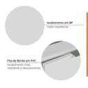 Ver imagem 5 de Conjunto Lavanderia Modulada 3 Peças sem Tampo com Rodapé Ipanema CabeCasa MadeiraOriginals Madeiramadeira Branco