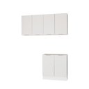 Ver imagem 2 de Lavanderia Modulada 3 Peças sem Tampo com Rodapé Ipanema CabeCasa MadeiraOriginals