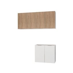 Lavanderia Modulada 3 Peças sem Tampo sem Rodapé Ipanema Cabecasa Madeiramadeira - 2