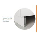 Ver imagem 7 de Conjunto Lavanderia Modulada 3 Peças sem Tampo com Rodapé Ipanema CabeCasa MadeiraOriginals Madeiramadeira Marrom/Branco/Acácia
