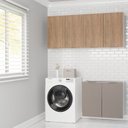 Ver imagem 1 de Lavanderia Modulada 3 Peças sem Tampo sem Rodapé Ipanema CabeCasa MadeiraOriginals