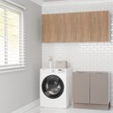 Ver imagem 1 de Lavanderia Modulada 3 Peças sem Tampo com Rodapé Ipanema CabeCasa MadeiraOriginals