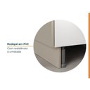 Ver imagem 7 de Conjunto Lavanderia Modulada 3 Peças sem Tampo com Rodapé Ipanema CabeCasa MadeiraOriginals Madeiramadeira Marrom/Fendi/Acácia