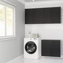 Ver imagem 1 de Lavanderia Modulada 3 Peças sem Tampo sem Rodapé Ipanema CabeCasa MadeiraOriginals