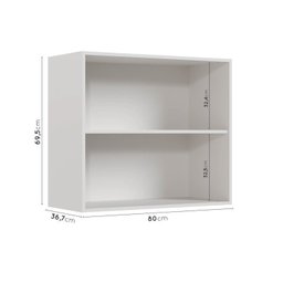 Lavanderia Modulada 3 Peças sem Tampo com Rodapé Ipanema Cabecasa Madeiramadeira - 8