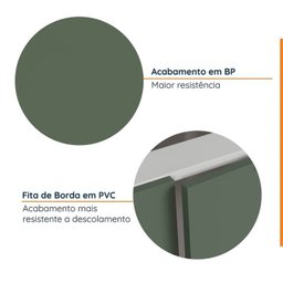 Lavanderia Modulada 3 Peças sem Tampo sem Rodapé Ipanema Cabecasa Madeiramadeira - 5