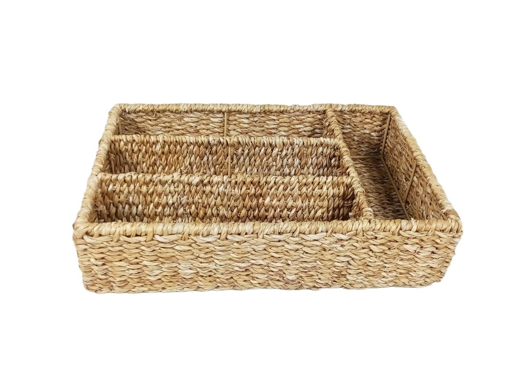 Porta Talheres Organizador de Seagrass com 4 Divisórias Seagrass - 1