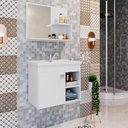 Ver imagem 5 de Conjunto para Banheiro com 1 Porta e Cuba Bia-MGM Móveis. - Branco