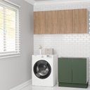 Ver imagem 1 de Lavanderia Modulada 3 Peças sem Tampo com Rodapé Ipanema CabeCasa MadeiraOriginals