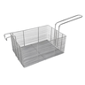 Cesto de Fritura Retangular 24x17cm Inox - 2
