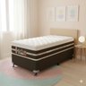 Cama Box Solteiro Castor Silver Star Air One Face Tecnopedic 88x188x59 + Box Castor - 1