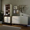 Conjunto Cristaleira 2 Portas de Vidro Jurerê e Buffet para Sala de Jantar 3 Portas Jurerê - 1