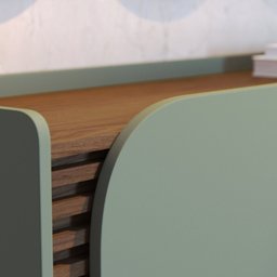 Conjunto Cristaleira 2 Portas de Vidro Jurerê e Buffet para Sala de Jantar 3 Portas Jurerê - 10
