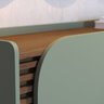 Conjunto Cristaleira 2 Portas de Vidro Jurerê e Buffet para Sala de Jantar 3 Portas Jurerê - 10