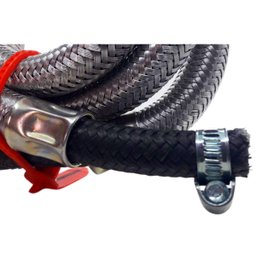 mangueira inox para gás cozinha fogão botijão 2 metros - 5