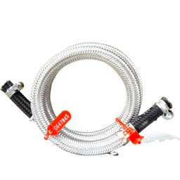 mangueira inox para gás cozinha fogão botijão 2 metros - 3