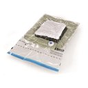Ver imagem 3 de Kit de Saco a Vácuo Organizador 1 Médio 45x65cm + 2 Grandes 55x90cm Transparente Vac Bag Ordene +