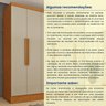 Guarda Roupa Casal 6 Portas 4 Gavetas Munique 180cm Espresso Móveis - 12
