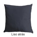 Ver imagem 5 de Kit 2 Capas para Almofada Drapeada em Veludo Quadrada 60x60 Cinza Chumbo