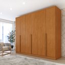 Ver imagem 1 de Guarda Roupa Casal 6 Portas 4 Gavetas 270cm Londres Espresso Móveis