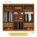 Ver imagem 7 de Guarda Roupa Casal 6 Portas 4 Gavetas 270cm Londres Espresso Móveis