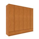 Ver imagem 2 de Guarda Roupa Casal 6 Portas 9 Gavetas 270cm Toquio Espresso Móveis