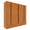 Ver imagem 3 de Guarda Roupa Casal 6 Portas 9 Gavetas 270cm Toquio Espresso Móveis