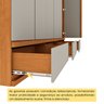 Guarda Roupa Casal 6 Portas 9 Gavetas 270cm Toquio Espresso Móveis   - 18