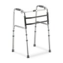 Ver imagem 1 de Andador Dellamed de Alumínio 3 em 1 Fixo Móvel e Articulado Cinza D10