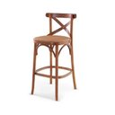 Ver imagem 1 de Banqueta X Estofada com Encosto Anatômico Madeira