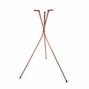 Ver imagem 1 de Base Tripé Pé de Mesa 45cm Cobre Metálico Mesinha Lateral Bistrô Decoração Minimalista Pé Palito