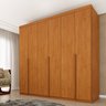 Guarda Roupa Casal 100% MDF 6 Portas 4 Gavetas 218cm Milano Espresso Móveis - 1