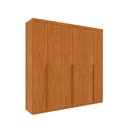 Ver imagem 2 de Guarda Roupa Casal 100% MDF 6 Portas 4 Gavetas 218cm Milano Yescasa Bege/Cinamomo