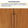 Guarda Roupa Casal 100% MDF 6 Portas 4 Gavetas 218cm Milano Espresso Móveis - 6