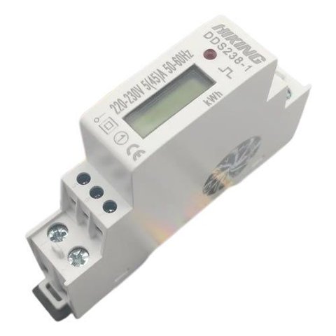 Medidor Consumo Energia Mono 220v 45a - Dds238-1 Tomzn